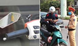 Từ năm 2025, xe máy chỉ lắp gương bên trái có bị phạt không?