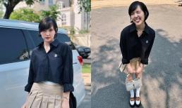 Hải Tú tung ảnh nét căng với mái tóc ngắn, tiết lộ điều thay đổi sau Tết 