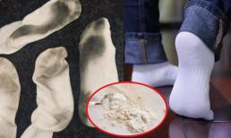 Làm sạch tất trắng bị bẩn không khó, hãy áp dụng ngay những mẹo đơn giản để tất lại trắng sáng như mới