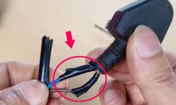 Làm gì nếu lớp vỏ ngoài của cáp sạc và phích cắm bị hỏng? Dạy bạn cách sửa chữa nó và nó sẽ tốt hơn mới