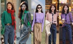 Không nên mặc đồ quá đơn điệu vào mùa xuân, phối màu thời trang và tiên tiến, vừa rộng rãi vừa trẻ trung, bắt mắt