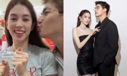 Quốc Anh gây sốt với hành động suýt hôn má Tiểu Vy, nàng Hậu lộ biểu cảm bối rối đầy nghi ngờ 