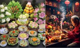 Những lễ vật không thể thiếu khi cúng rằm tháng Giêng