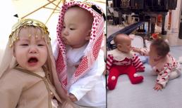 Khoảnh khắc đáng yêu của hai con nhà Phương Oanh - Shark Bình tại biệt thự triệu đô