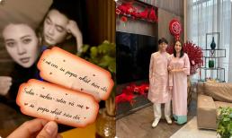 Chỉ một mảnh giấy gửi Cường Đô La lúc nửa đêm đủ hiểu thái độ thật của Đàm Thu Trang với Subeo