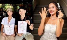 H'Hen Niê đã đăng kí kết hôn cùng người yêu nhiếp ảnh gia, khoe nhẫn cầu hôn mọi lúc mọi nơi