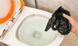 Bạn không cần lo lắng nếu bồn cầu bị tắc? Dạy bạn cách thông tắc nhanh chóng bằng túi nilon mà không tốn một xu 