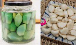 Khi làm tỏi ngâm giấm, nhớ thêm 1 bước này, đảm bảo tỏi trắng giòn, không bị xanh