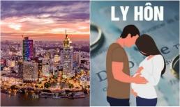 Tỉnh nào có số người ly hôn nhiều nhất Việt Nam?