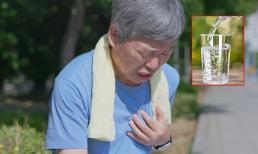 Để tránh bệnh tim, đột quỵ mỗi ngày cần uống bao nhiêu ly nước?