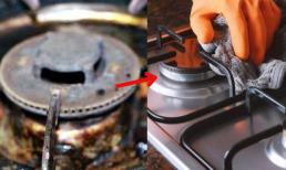 Bếp gas rỉ sét thử cách này giúp sáng bóng không cần chất tẩy rửa