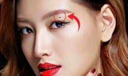 Vị trí nốt ruồi quanh mắt tốt hay xấu? Riêng số 4 ai có thì đáng chúc mừng