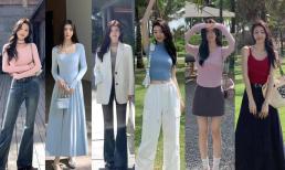 Phong cách Hàn Quốc đầu xuân như thế nào, những mẫu phối đồ thời trang, bắt mắt trông thật cao ráo!