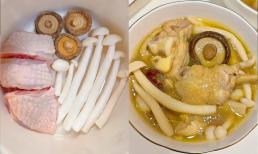 Đây chính là cách nấu súp gà lâu năm! Món này dễ làm và ngon. Thật thỏa mãn khi được uống một bát canh và ăn thịt