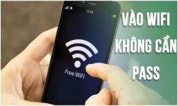 Bấm nút nhỏ này trên điện thoại là bắt wifi miễn phí, đi đâu cũng bắt được mạng