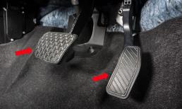Tại sao chân phanh ô tô lại được thiết kế cao hơn bàn đạp, tài xế lâu năm chưa chắc đã biết?