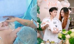 Bà xã Hồ Quang Hiếu công khai hành trình đi đẻ, hạnh phúc khi thấy thiên thần nhỏ chào đời