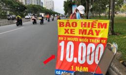 Mua bảo hiểm xe máy 10 nghìn ở vỉa hè sẽ bị CSGT xử phạt có đúng không?