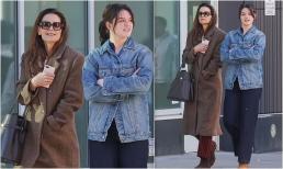 Được nghỉ học giữa kỳ, tiểu thư nhà Tom Cruise đi chơi cùng mẹ Katie Holmes, không trang điểm vẫn đẹp phát sáng