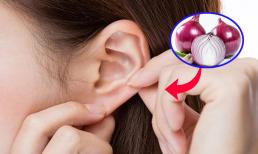 Không ngờ hành tây có thể làm được điều này! Chỉ cần đặt nhẹ vào tai, bạn sẽ thấy hiệu quả đáng kinh ngạc