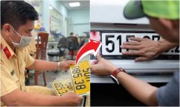 Người dân cần lưu ý quy định mới nhất về việc đổi biển số vàng sang biển trắng năm 2025
