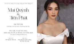 Quỳnh Lương công khai ngày đám cưới, dân tình rần rần chúc mừng