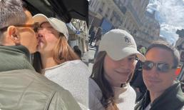 Hà Hồ và Kim Lý khoá môi đắm đuối ở trời Tây, nhìn cứ như cặp đôi mới yêu