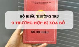 Từ nay tới 31/12: Trường hợp này bị xóa hộ khẩu thường trú, người dân nên biết kẻo thiệt thòi