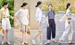 Quần áo đầu mùa hè càng đơn giản thì càng hiện đại. Mẫu phù hợp theo 'phong cách tối giản' ở đây, rất hiếm và mới mẻ