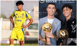 Bất ngờ với diện mạo tuổi 14 của con trai Ronaldo, được kỳ vọng trở thành ngôi sao bóng đá tương lai