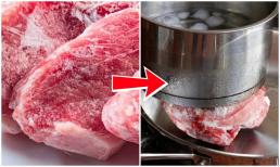 Bí quyết rã đông cấp tốc, nhanh gấp 10 lần bằng 'nước đá ngược' mà vẫn giữ trọn hương vị 
