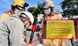 Từ tháng 5/2025: Người dân đã mua Bảo hiểm xe máy bắt buộc mà không làm việc này vẫn bị CSGT xử phạt
