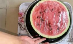 Mẹo giữ dưa hấu tươi lâu từ một nông dân trồng dưa giúp bạn bảo quản dưa ăn dở mà vẫn giữ được độ ngọt và giòn suốt cả tuần
