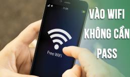 Chỉ cần ấn vào nút này trên điện thoại, máy tự bắt wifi miễn phí, không cần hỏi mật khẩu, không tốn tiền 4G