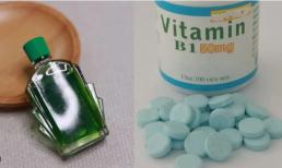 Chỉ cần trộn dầu gió với vitamin B1, bạn sẽ tận hưởng những lợi ích sức khỏe to lớn mà rất ít người biết đến