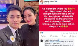 Khánh Thi kể chuyện bị chồng mắng tủi thân phát khóc, mẹ chồng liền có động thái ngay và luôn 