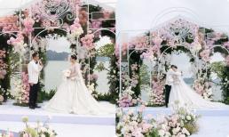 Hồ Quỳnh Hương khoá môi chồng trong hôn lễ, tiết lộ đã có con trai 2 tuổi