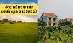 Theo quy định hiện nay, trình tự, thủ tục cho phép chuyển mục đích sử dụng đất được thực hiện thế nào?