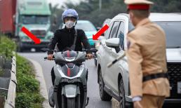 Từ nay, người đi xe máy vượt xe sai luật có thể bị phạt tới 14 triệu đồng, lỗi rất dễ mắc phải