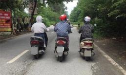 Năm 2025, xe gắn máy đi thành đoàn gây cản trở giao thông bị phạt bao nhiêu?