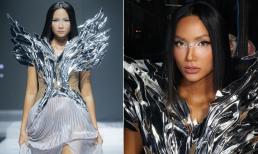 H'Hen Niê bế bụng bầu lên sàn catwalk, toát lên thần thái khiến dân tình phải trầm trồ