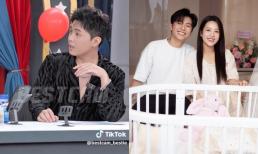 Gin Tuấn Kiệt hạnh phúc khoe con đầu lòng 3 tháng tuổi đã bập bẹ 'ba mẹ', thừa hưởng năng khiếu âm nhạc từ bố