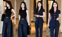 Gợi ý trang phục đi làm phù hợp cho mùa hè. Đơn giản nhưng lại mang phong cách cao cấp. Nó đã trở nên thanh lịch và thon gọn