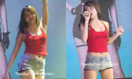 Trang phục gây tranh cãi của Thiều Bảo Trâm trong buổi fan meeting, bị chê phản cảm