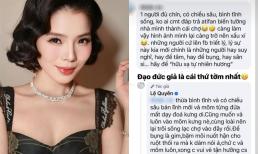 Lệ Quyên đáp trả cực gắt khi bị chê 'giàu mà phèn'