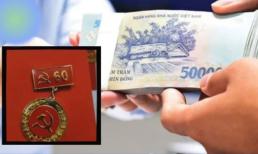 Từ giờ đến 31/12/2025: Mức tiền thưởng đối với người đủ 30 năm tuổi Đảng là bao nhiêu?