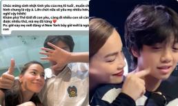 Hà Hồ chúc mừng sinh nhật quý tử muộn nhưng lí do lại giống Cường Đô La