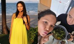 Gây bàn tán về hành động khi chăm vợ bầu, chồng H'Hen Niê nói gì?