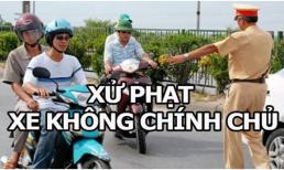 Kể từ tháng 7/2025: Vợ chồng đi xe của nhau, không chính chủ có bị CSGT xử phạt 6-8 triệu không?