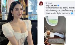 Sau sự cố 2 máy bay va chạm ở sân bay Nội Bài, Diệp Lâm Anh hiện ra sao?